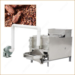 Machine À Éplucher Les Fèves De Cacao Grillées