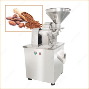 Broyeur De Transformation Du Cacao En Poudre Fine Ajustable