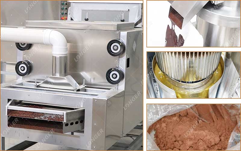 Processus De Transformation Du Cacao En Usine