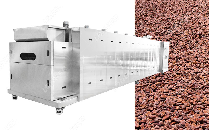 Avantages Du Torréfacteur De Fèves De Cacao Avec Le Refroidissement
