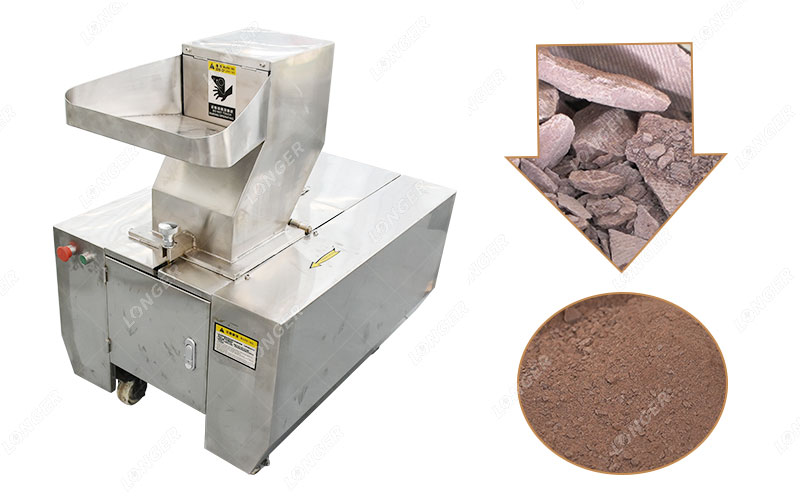 Processus Opérationnel De Machine À Concasser Le Tourteau De Cacao