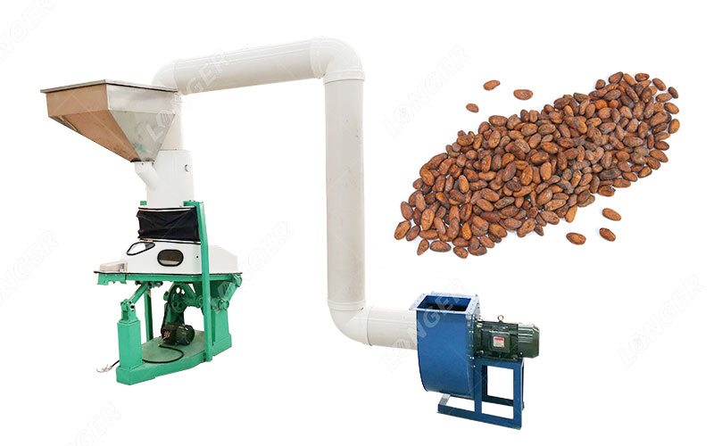 Description De La Machine Épierreur À Enlever Les Pierres Des Fèves De Cacao