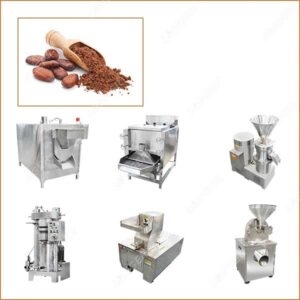 Petite Unité De Transformation De Cacao Capacité De 100 Kg/H