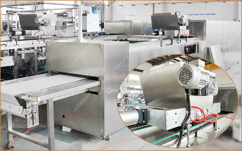 Ligne De Production De Chocolat Automatique Vendue Au Canada