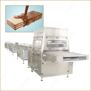 Enrobeuse De Chocolat Pour Le Revêtement De Chocolat En Usine