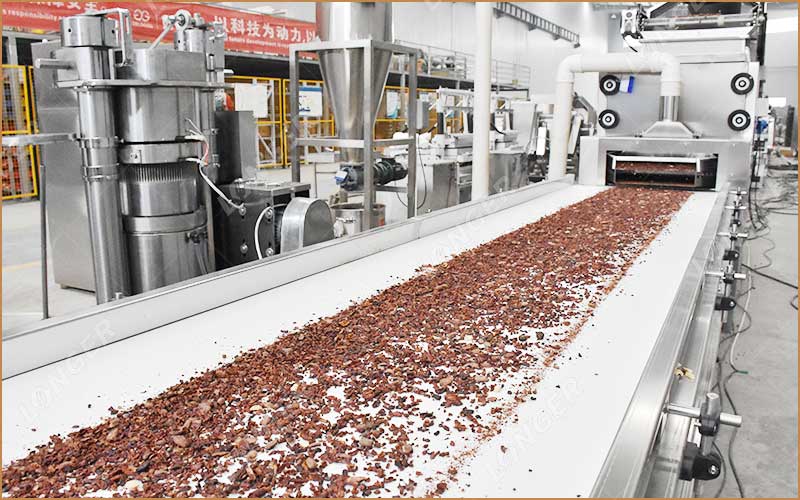 Usine De Transformation De Cacao À Kribi
