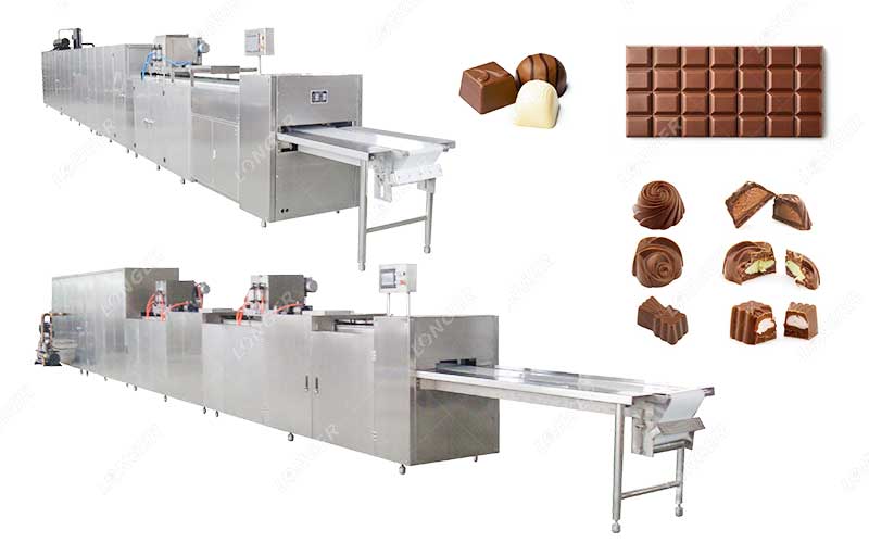 Caractéristiques De Machine De Dépôt À Chocolat Industrielle
