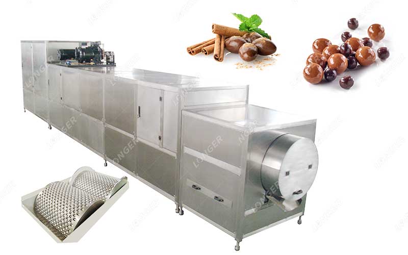 Machine De Fabrication De Boules De Chocolat
