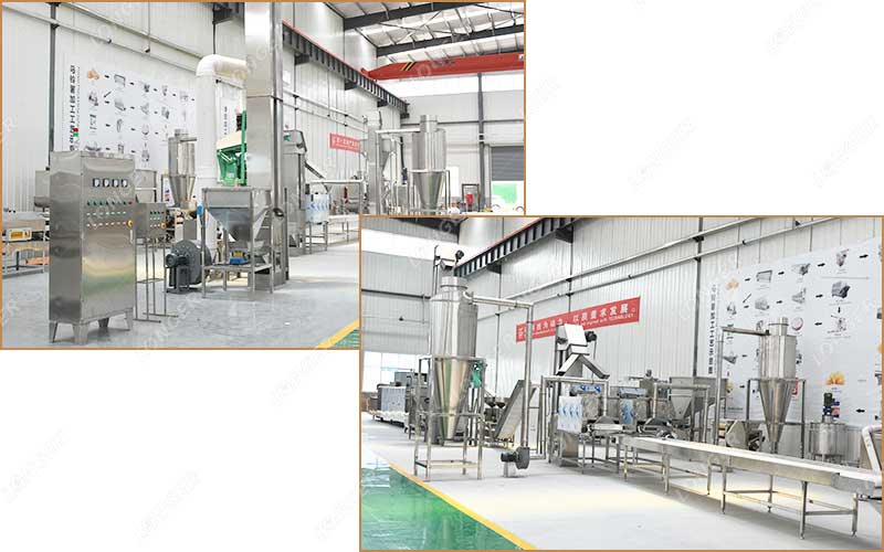 Caractéristiques De La Ligne Complète De Traitement De Fèves De Cacao