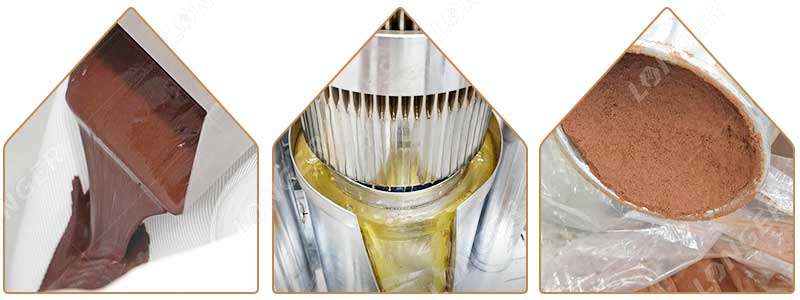 Produit Fini De La Ligne Complète De Traitement De Fèves De Cacao