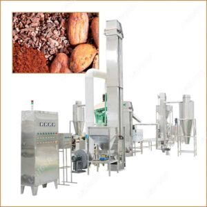 Ligne Complète De Traitement De Fèves De Cacao De 500 KgH