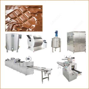 Ligne De Production De Chocolat Bien Vendue 1000 KgH