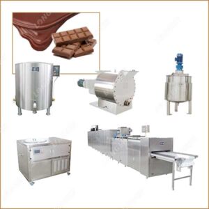Unité De Fabrication De Chocolat À Petite Échelle 100 KgH