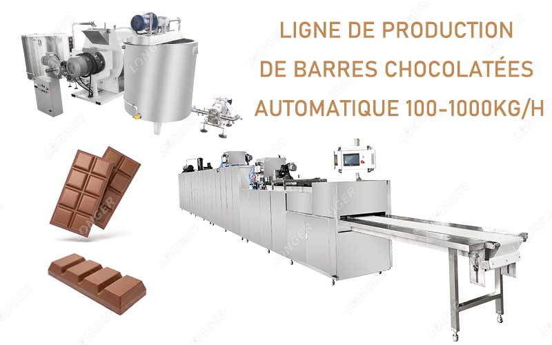 Machines Automatisées De La Ligne De Production De Barres Chocolatées