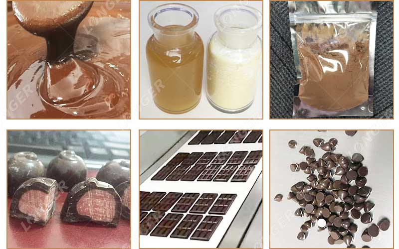 Transformation Du Cacao En Dérivés De Cacao