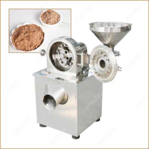 Machine De Broyeur De La Poudre De Fèves De Cacao Très Fine