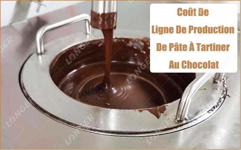 Coût De Ligne De Production De Pâte À Tartiner Au Chocolat