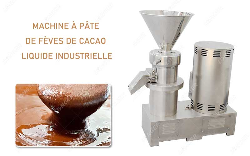 Machine À Broyer La Pâte De Fèves De Cacao