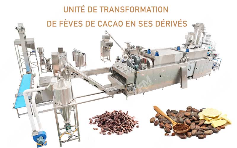Flux De Traitement Des Fèves De Cacao