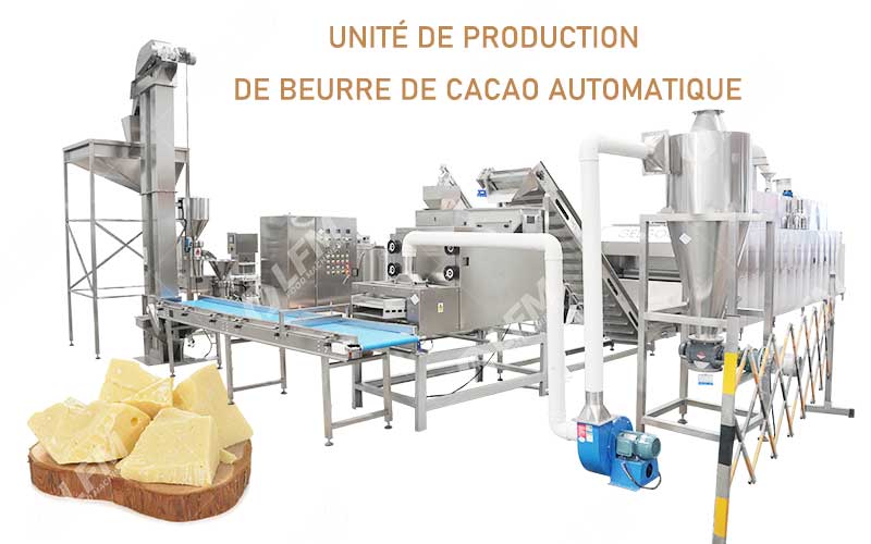 Unité De Production De Beurre De Cacao Automatique