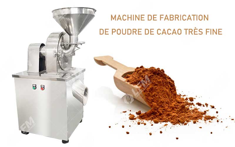 Informations Sur La Machine De Fabrication De Poudre De Cacao